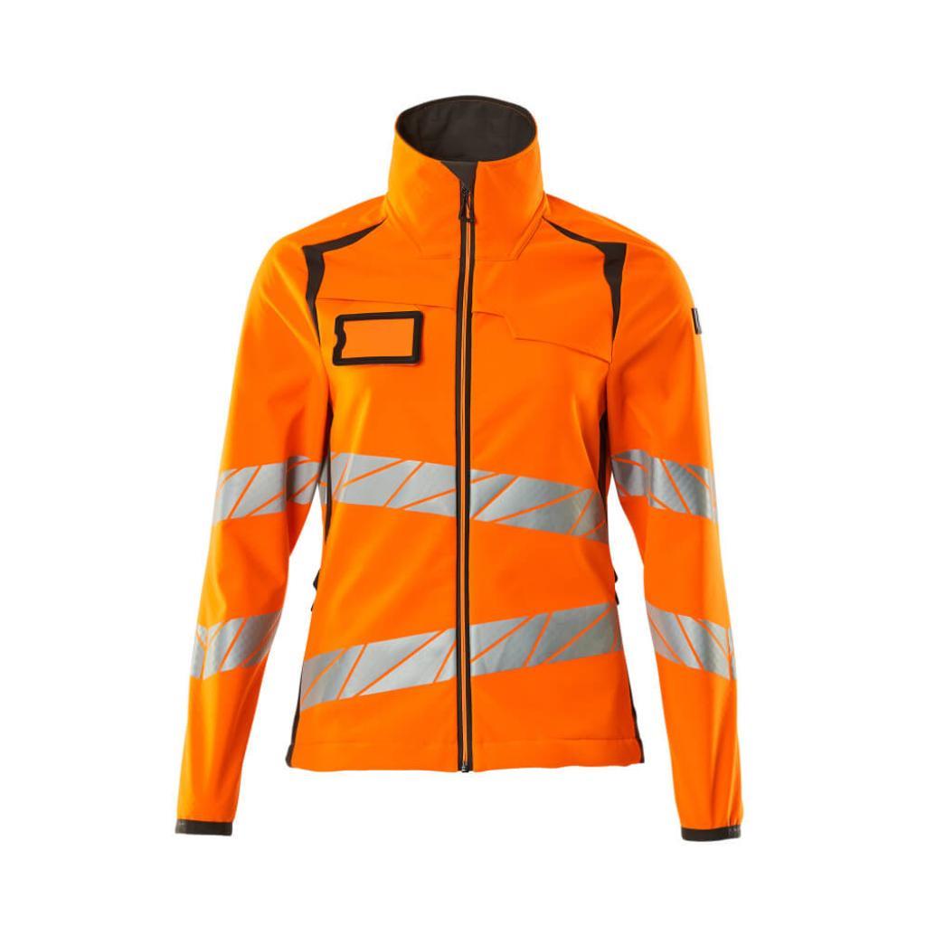 KURTKA SOFTSHELL MASCOT ACCELERATE SAFE 19012-143; POMARAŃCZ HI-VIS/CIEMNY ANTRACYT