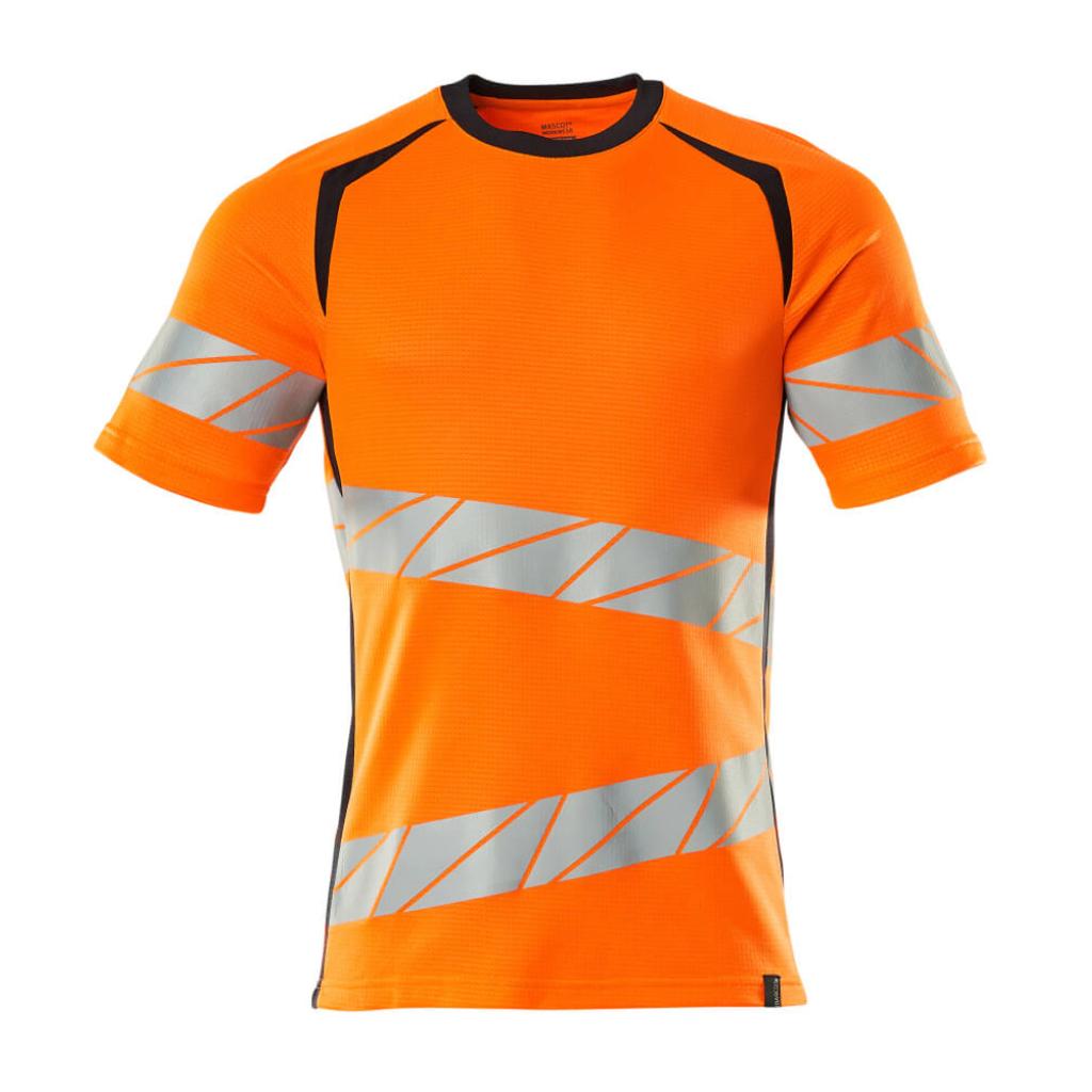 T-SHIRT MASCOT ACCELERATE SAFE 19082-771; POMARAŃCZ HI-VIS/CIEMNY GRANAT
