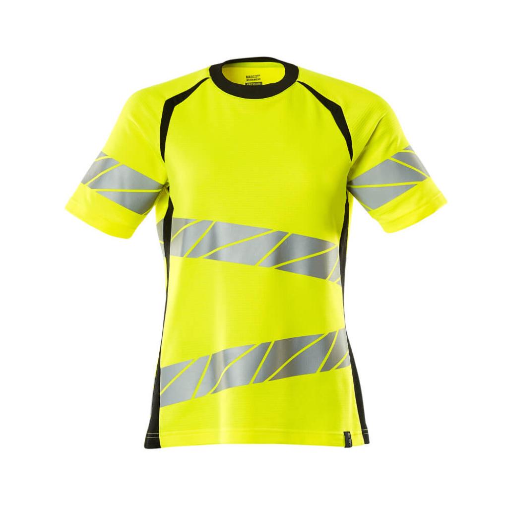 T-SHIRT MASCOT ACCELERATE SAFE 19092-771; ŻÓŁTY HI-VIS/CZERŃ