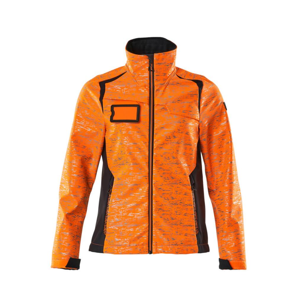 KURTKA SOFTSHELL MASCOT ACCELERATE SAFE 19212-291; POMARAŃCZ HI-VIS/CIEMNY GRANAT