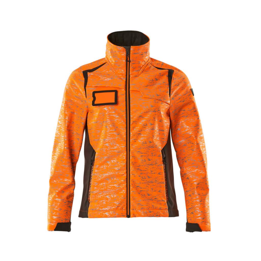 KURTKA SOFTSHELL MASCOT ACCELERATE SAFE 19212-291; POMARAŃCZ HI-VIS/CIEMNY ANTRACYT