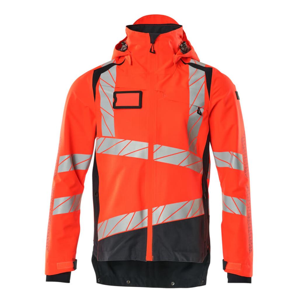 KURTKA MEMBRANOWA MASCOT ACCELERATE SAFE 19301-231; CZERWIEŃ HI-VIS/CIEMNY GRANAT