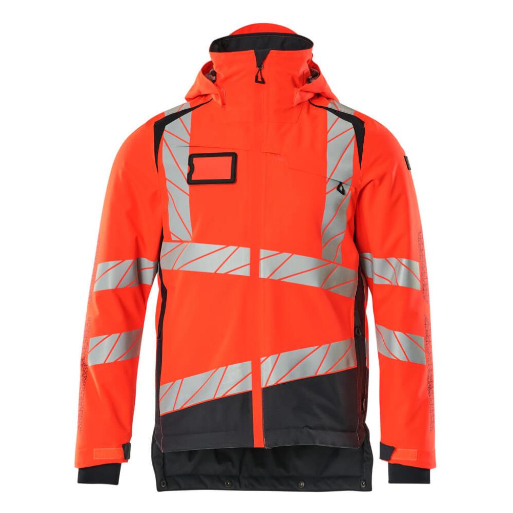 KURTKA ZIMOWA MASCOT ACCELERATE SAFE 19335-231; CZERWIEŃ HI-VIS/CIEMNY GRANAT