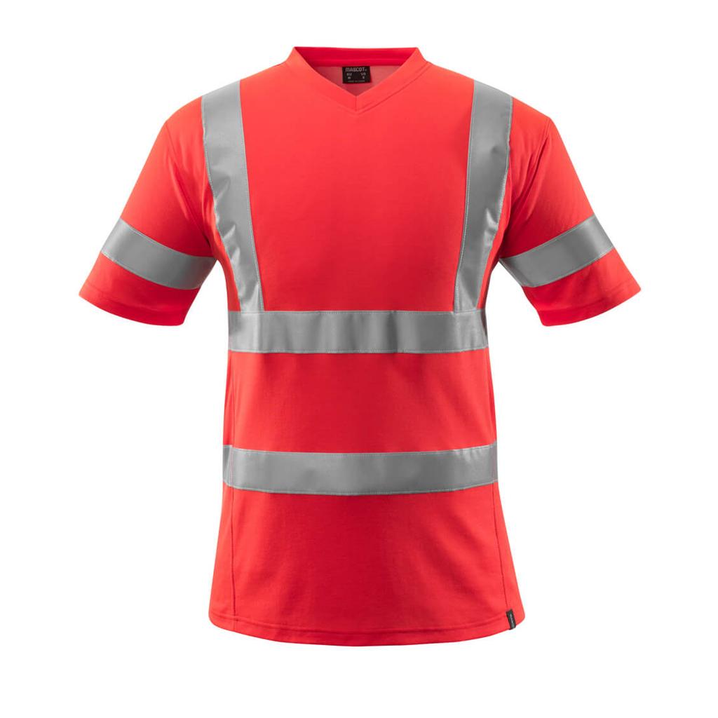 T-SHIRT MASCOT SAFE CLASSIC 18282-995; CZERWIEŃ HI-VIS