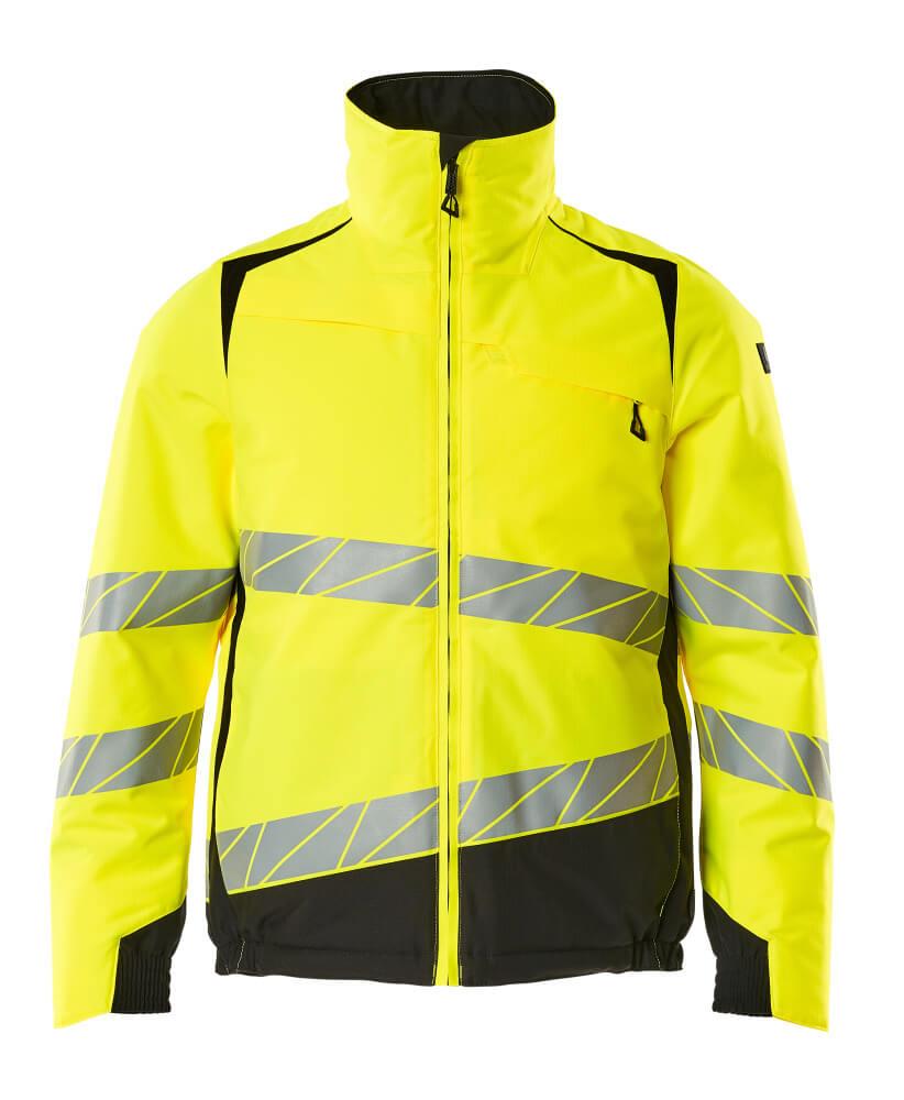 KURTKA ZIMOWA MASCOT ACCELERATE SAFE 19435-231; ŻÓŁTY HI-VIS/CZERŃ