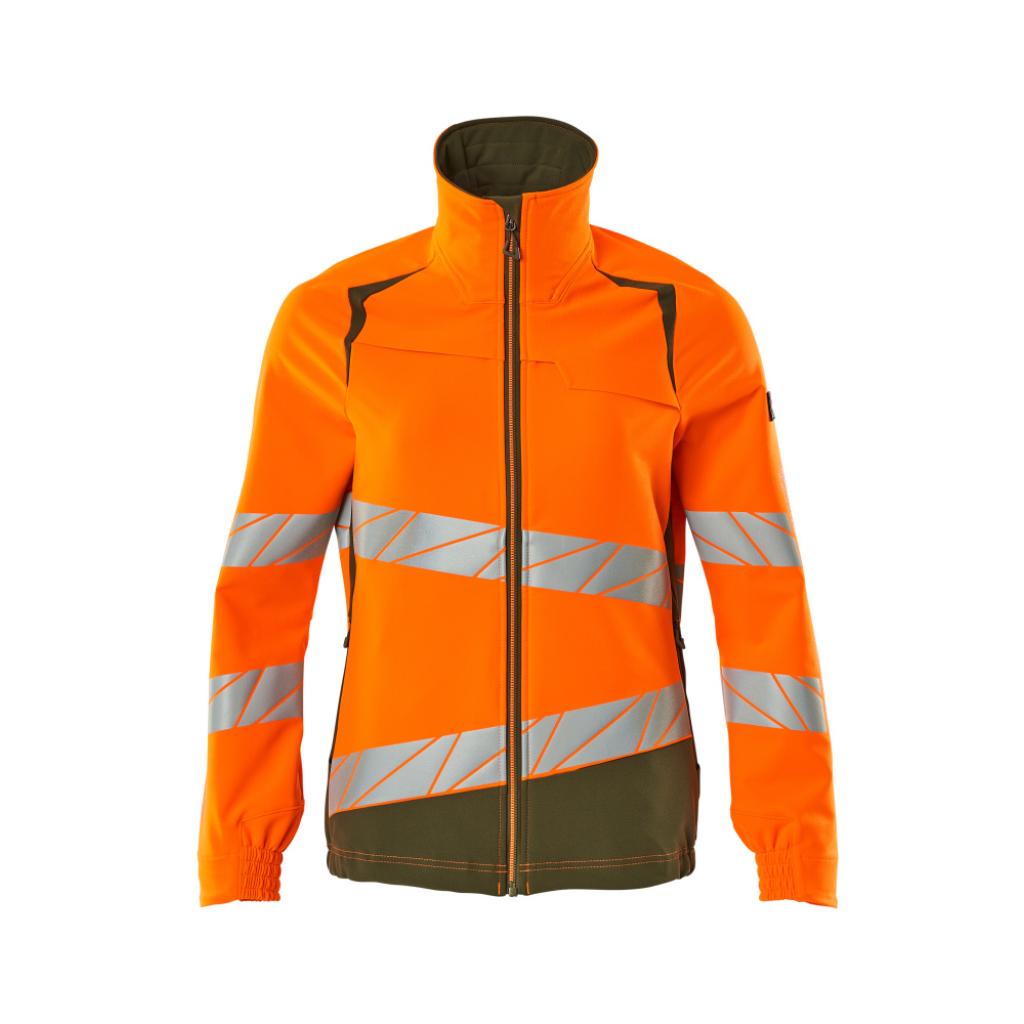 KURTKA MASCOT ACCELERATE SAFE 19008-511; POMARAŃCZ HI-VIS/ZIELONY MECH