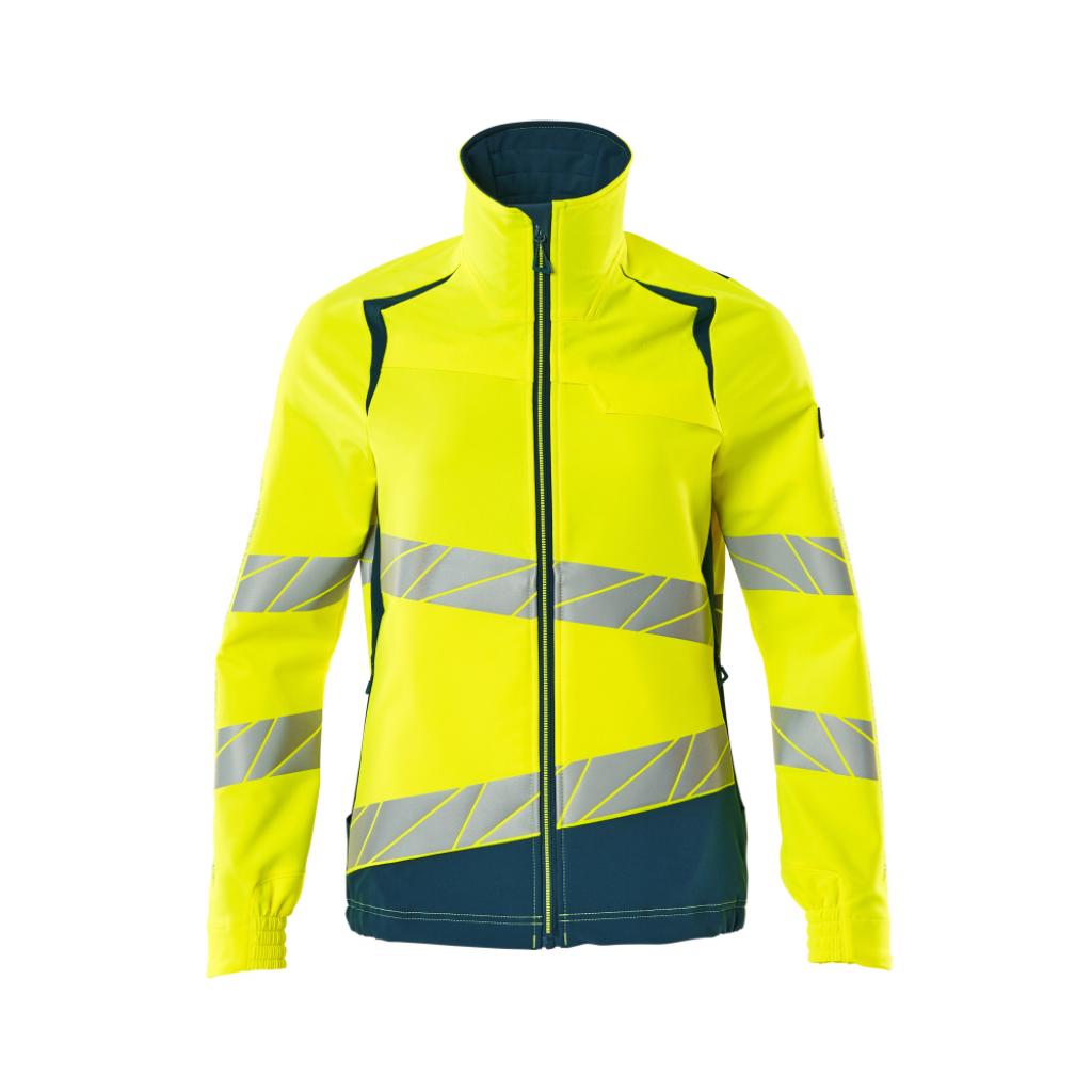 KURTKA MASCOT ACCELERATE SAFE 19008-511; ŻÓŁTY HI-VIS/CIEMNA PETROLOWY