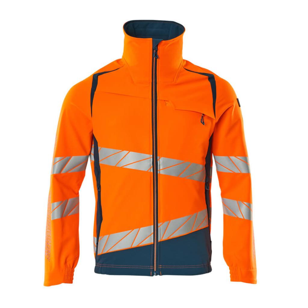 KURTKA MASCOT ACCELERATE SAFE 19009-511; POMARAŃCZ HI-VIS/CIEMNA PETROLOWY