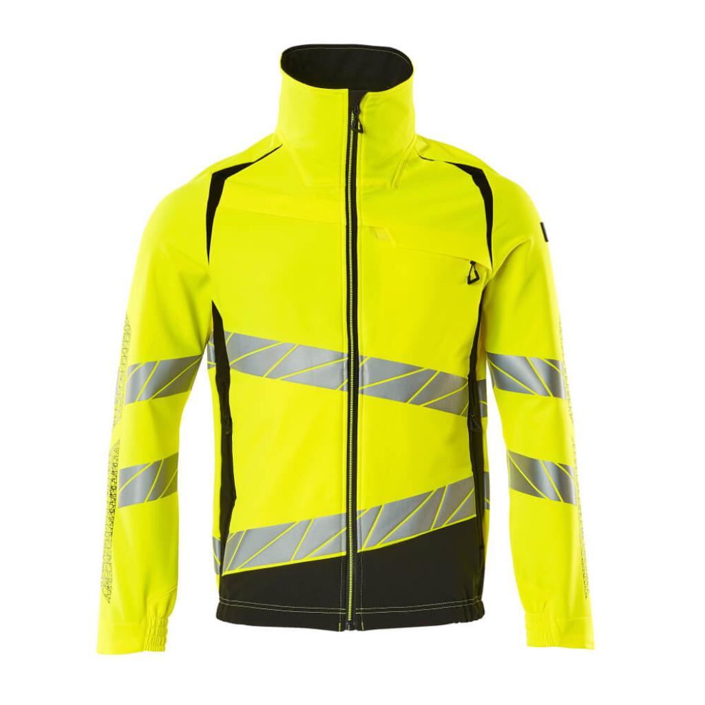 KURTKA MASCOT ACCELERATE SAFE 19009-511; ŻÓŁTY HI-VIS/CZERŃ
