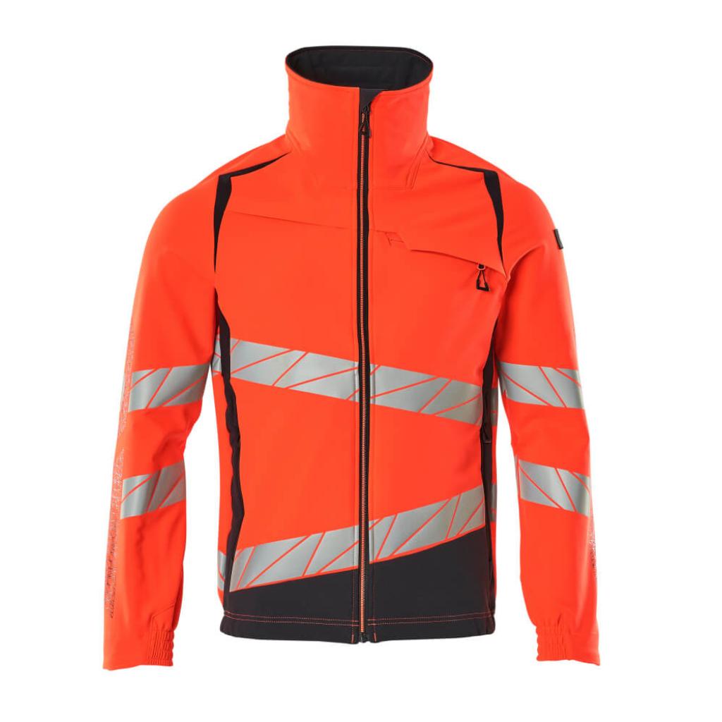 KURTKA MASCOT ACCELERATE SAFE 19009-511; CZERWIEŃ HI-VIS/CIEMNY GRANAT