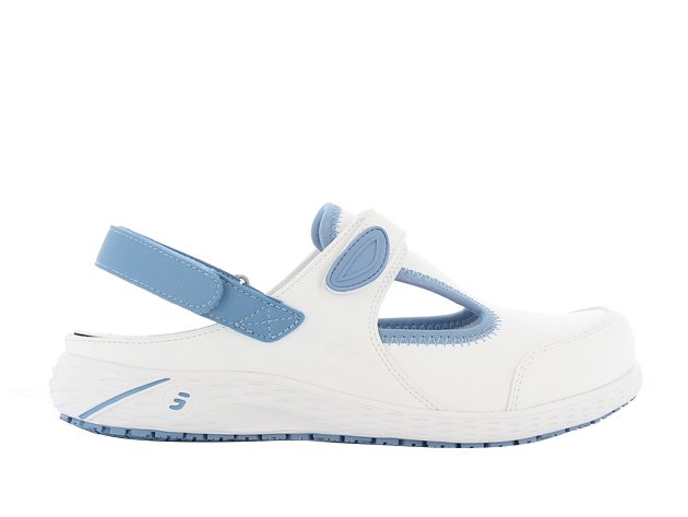 PRAKTYCZNY DESIGN, DOPASOWANY DO KAŻDEJ STOPY SAFETY JOGGER CARLY, OB, A, ESD, E, SRC, JASNONIEBIESKI