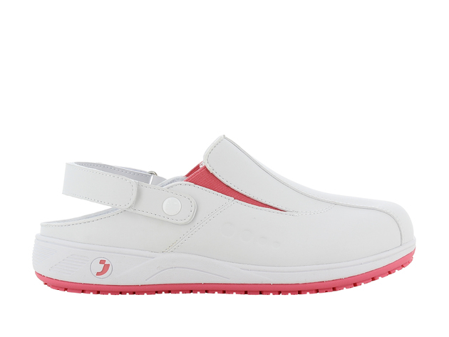 CHODAKI Z REGULOWANYM PASKIEM NA RZEP SAFETY JOGGER CARINNE, OB, E, A, ESD, SRC, FUKSJA