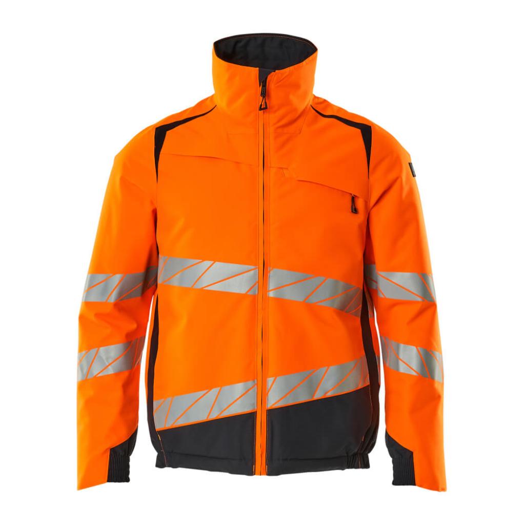 KURTKA ZIMOWA MASCOT ACCELERATE SAFE 19435-231; POMARAŃCZ HI-VIS/CIEMNY GRANAT