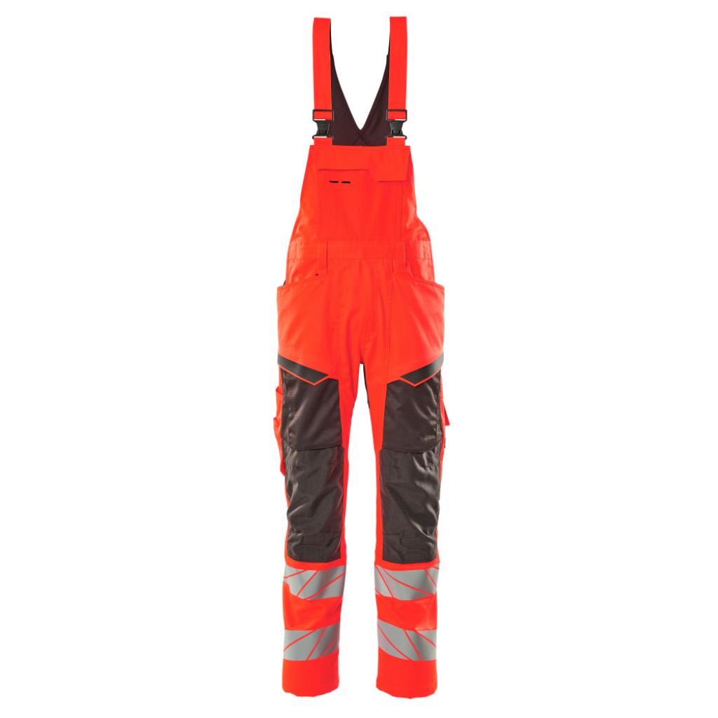 OGRODNICZKI Z KIESZENIAMI NA KOLANACH MASCOT ACCELERATE SAFE 19569-236; CZERWIEŃ HI-VIS/CIEMNY ANTRACYT
