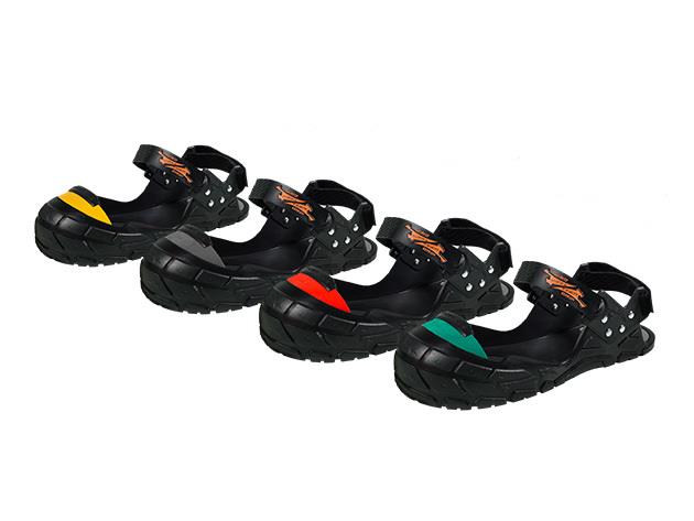 ANTYPOŚLIZGOWY OCHRANIACZ NA BUTY Z NAKŁADKĄ ZABEZPIECZAJĄCĄ SAFETY JOGGER VISITOR PREMIUM, , SRC, CZARNY
