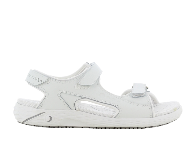 WYGODNE SANDAŁY SAFETY JOGGER ODILE, OB, ESD, A, E, SRC, BIAŁY
