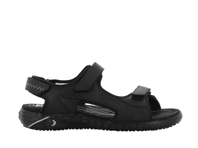 WYGODNE SANDAŁY SAFETY JOGGER ODILE, OB, ESD, A, E, SRC, CZARNY