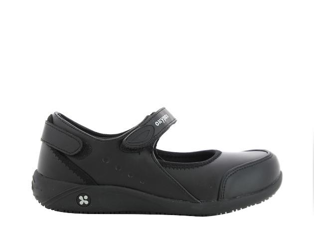 BALERINY O WYRAFINOWANYM KOMFORCIE SAFETY JOGGER NELIE, O1, ESD, SRC, CZARNY
