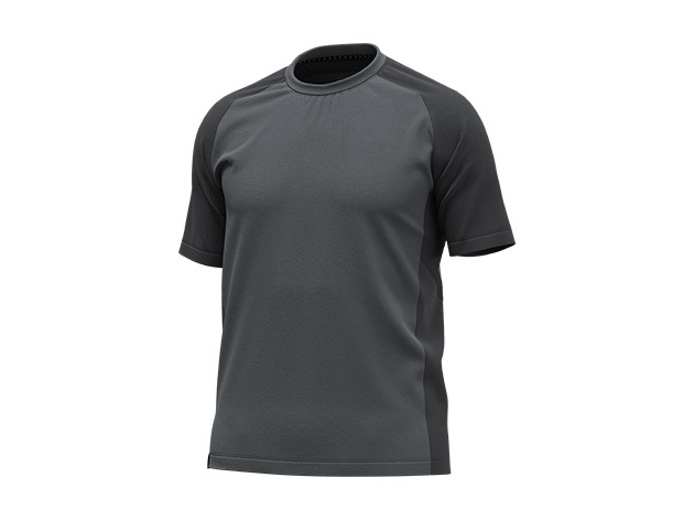 NOWOCZESNA KOSZULKA, KTÓRA ZAPEWNIA SUCHOŚĆ, ŚWIEŻOŚĆ I WYGODĘ PRZEZ CAŁY DZIEŃ SAFETY JOGGER OAK TSHIRT MEN, SZARY-CIEMNOSZARY