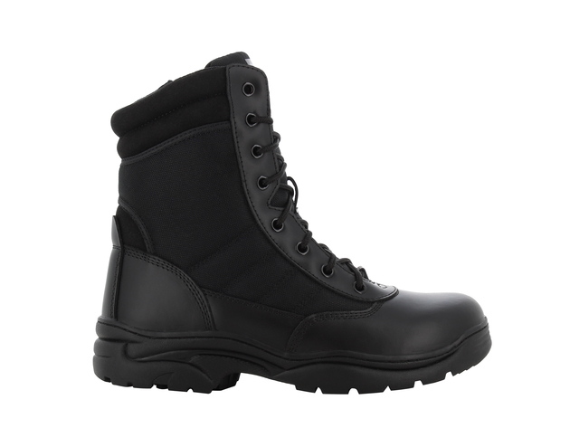 WSZECHSTRONNY BUT TAKTYCZNY O ŚREDNIM KROJU SAFETY JOGGER TACTIC, OB, HRO, FO, SRA, CZARNY