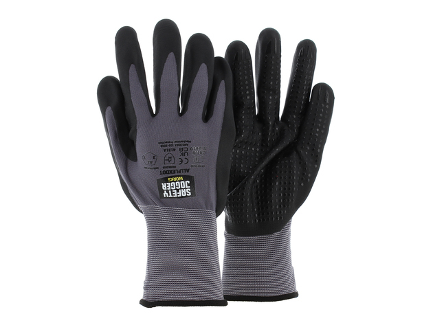 SAFETY JOGGER ALLFLEXDOT, CZARNY