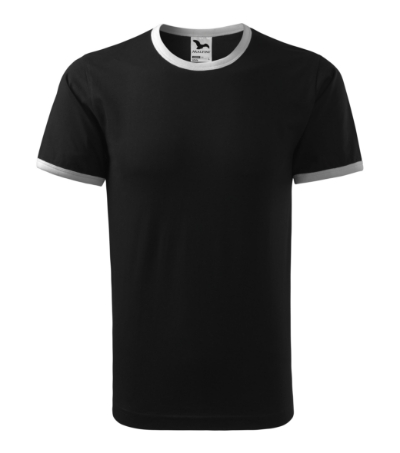 KOSZULKA UNISEX MALFINI INFINITY 131, CZARNY
