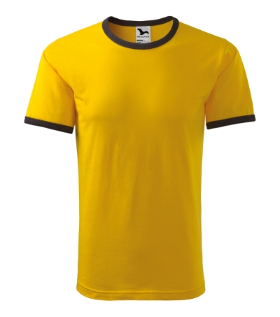KOSZULKA UNISEX MALFINI INFINITY 131, ŻÓŁTY