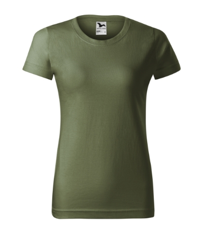 KOSZULKA DAMSKA MALFINI BASIC 134, KHAKI