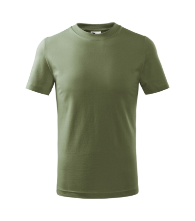 KOSZULKA DZIECIĘCA MALFINI BASIC 138, KHAKI