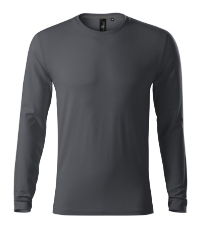 KOSZULKA MĘSKA MALFINI PREMIUM BRAVE 155, LIGHT ANTHRACITE