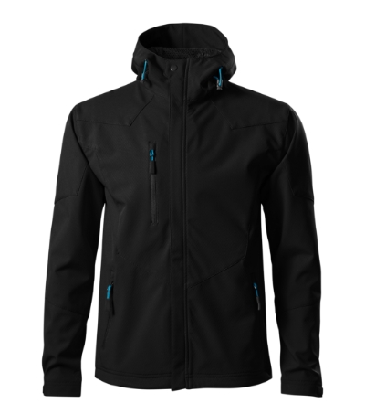 SOFTSHELL KURTKA MĘSKA MALFINI NANO 531, CZARNY
