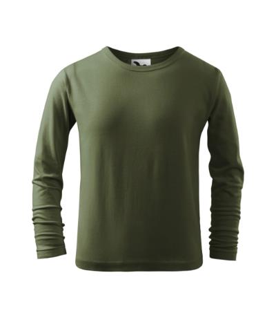 KOSZULKA DZIECIĘCA MALFINI FIT-T LS 121, KHAKI