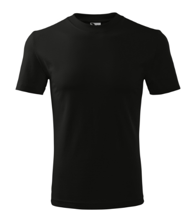 KOSZULKA UNISEX MALFINI HEAVY 110, CZARNY