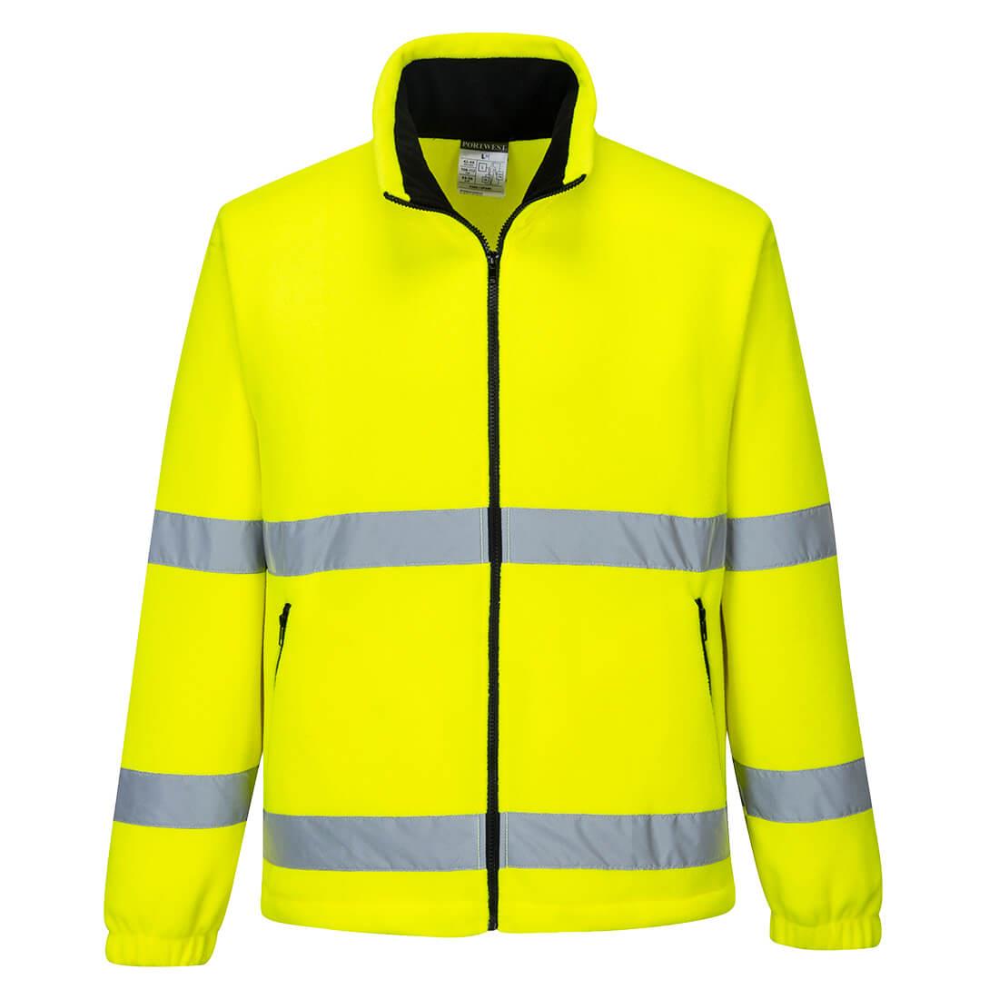 PORTWEST F303 POLAR OSTRZEGAWCZY WINDBREAKER; ŻÓŁTY
