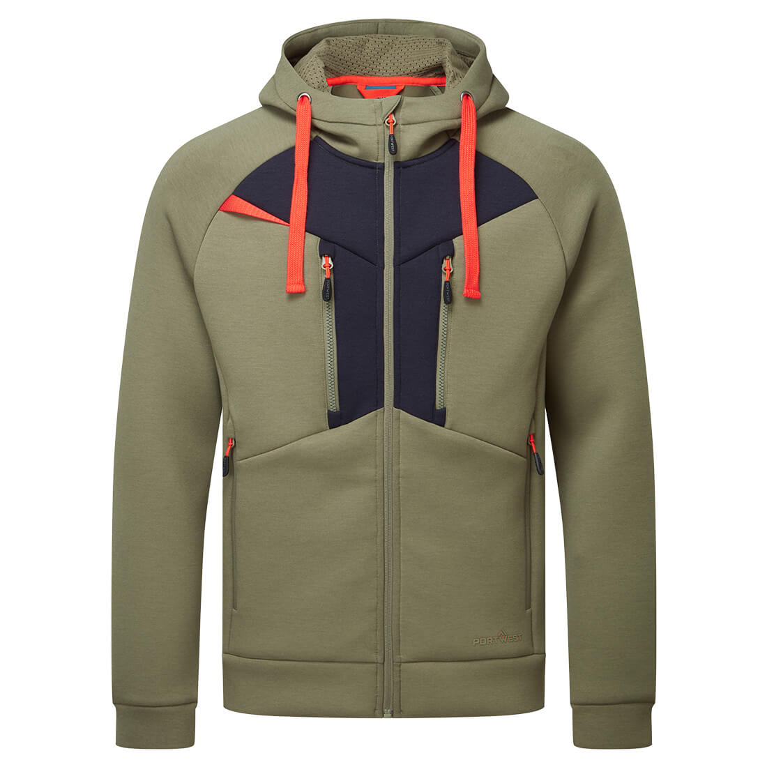 PORTWEST DX472 BLUZA Z KAPTUREM DX4 ; ZIELONY MECH