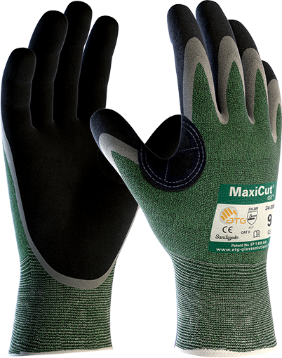 RĘKAWICE PRZECIĘCIOWE ATG MAXICUT® OIL™ 34-304