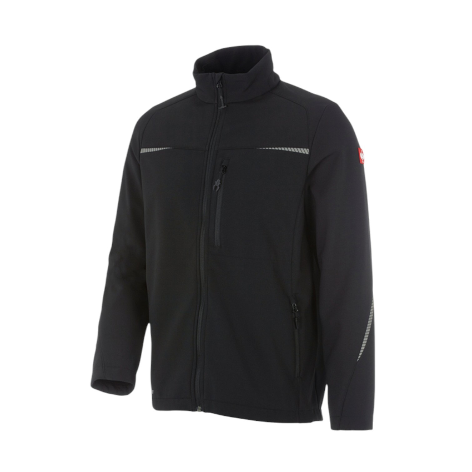KURTKA SOFTSHELL ENGELBERD STRAUSS E.S.MOTION 2020; CZARNY