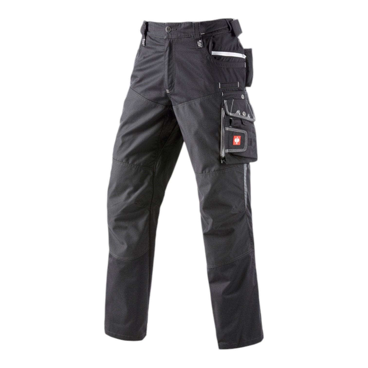 SPODNIE MĘSKIE ENGELBERT STRAUSS TROUSERS E.S. MOTION SUMMER; TAR/GRAPHITE/CEMENT