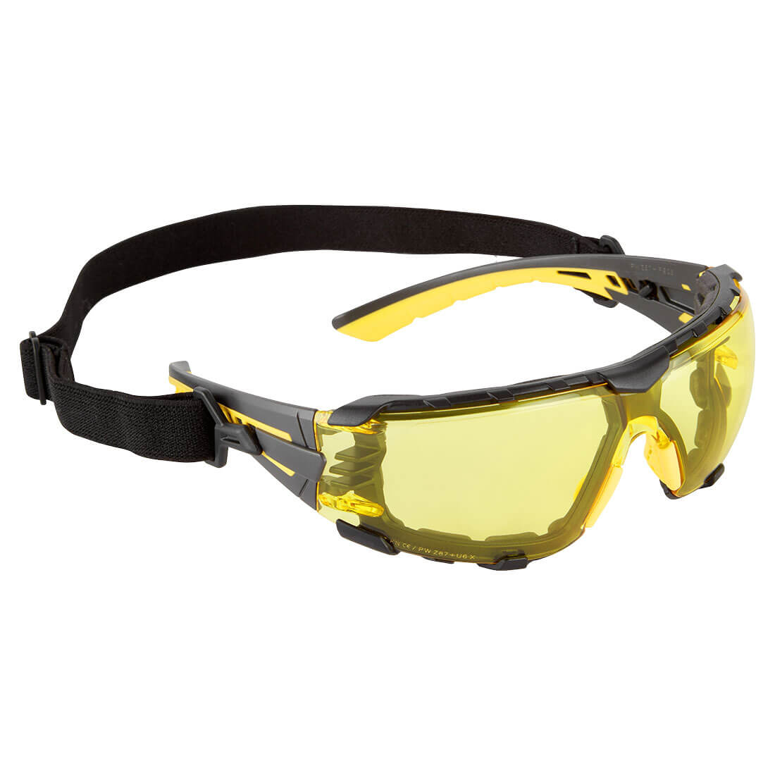PORTWEST PS28 OKULARY OCHRONNE TECH LOOK PRO KN; BURSZTYN
