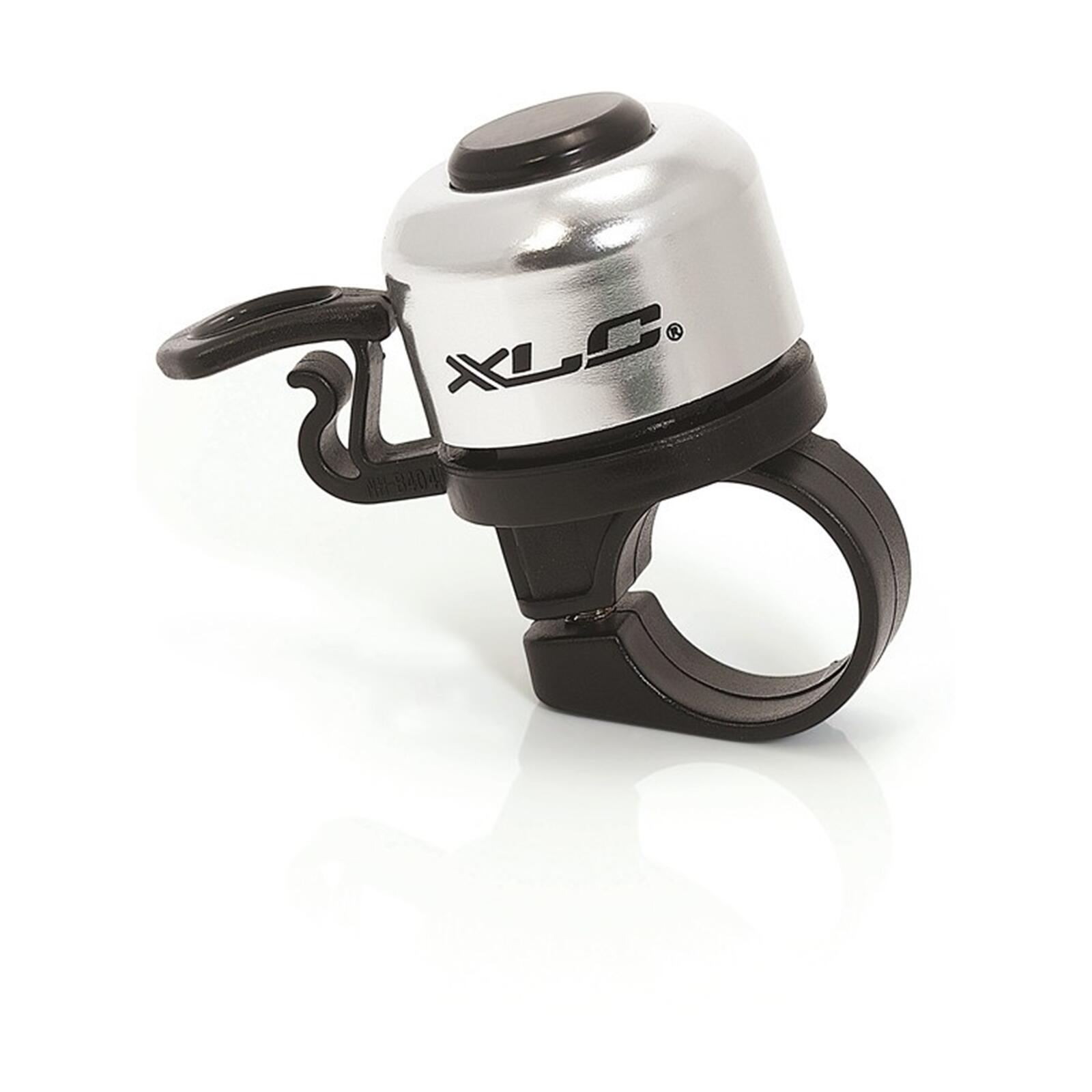 XLC DD-M06 średnica 22.2 MM Mini dzwonek, srebrny 2500702600_silber