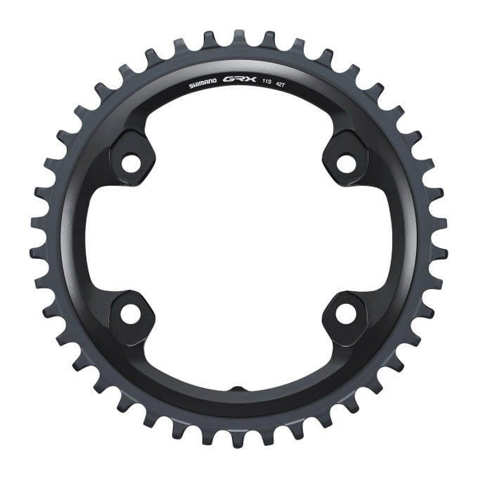 Shimano Shimano GRX FC-RX810-1 Zębatka rowerowa 11-rz., black 42T 2020 Zębatki przednie Y-0JP98020