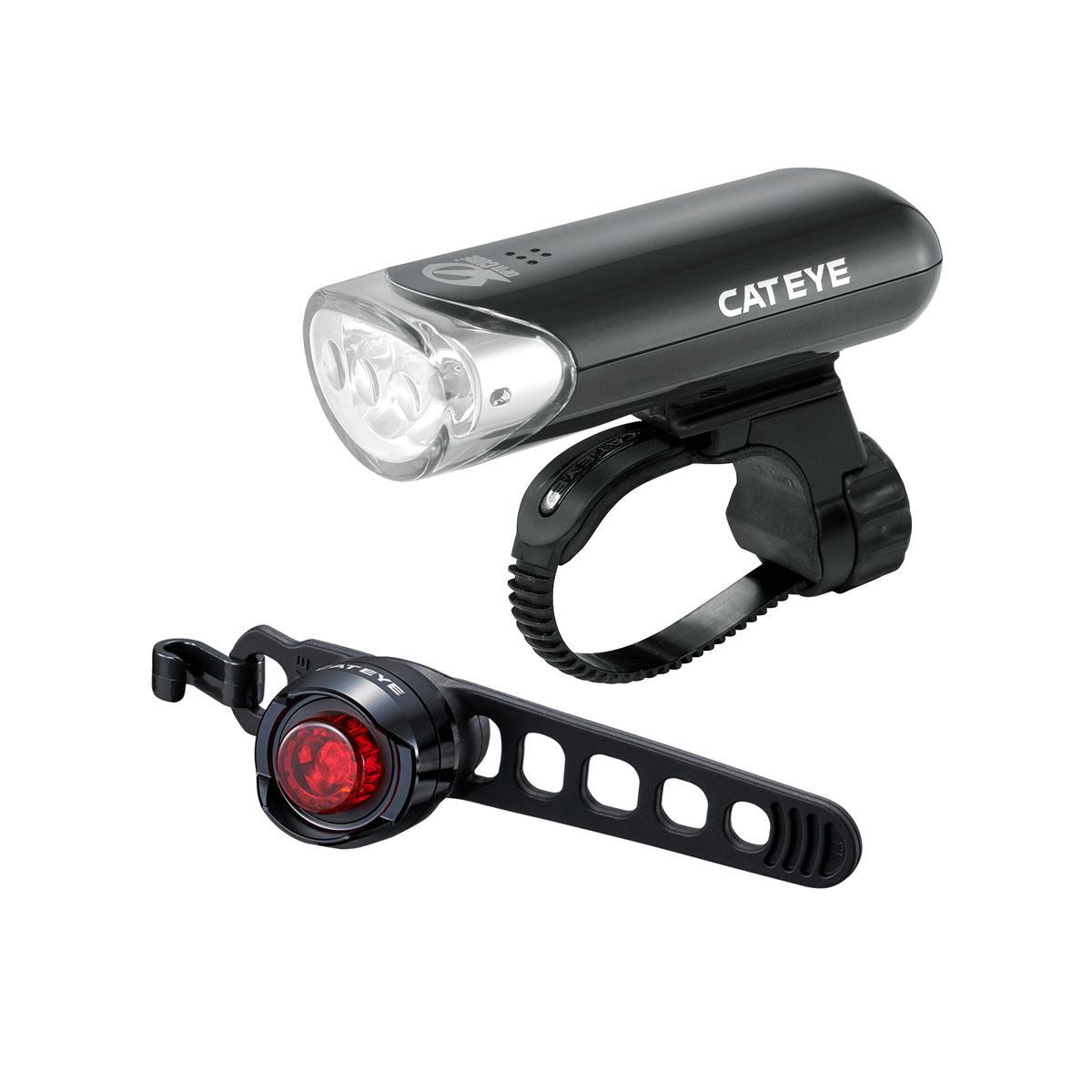 Lampa p+t /bateryjne/ zestaw Cateye HL-EL135N / SL-LD160-R