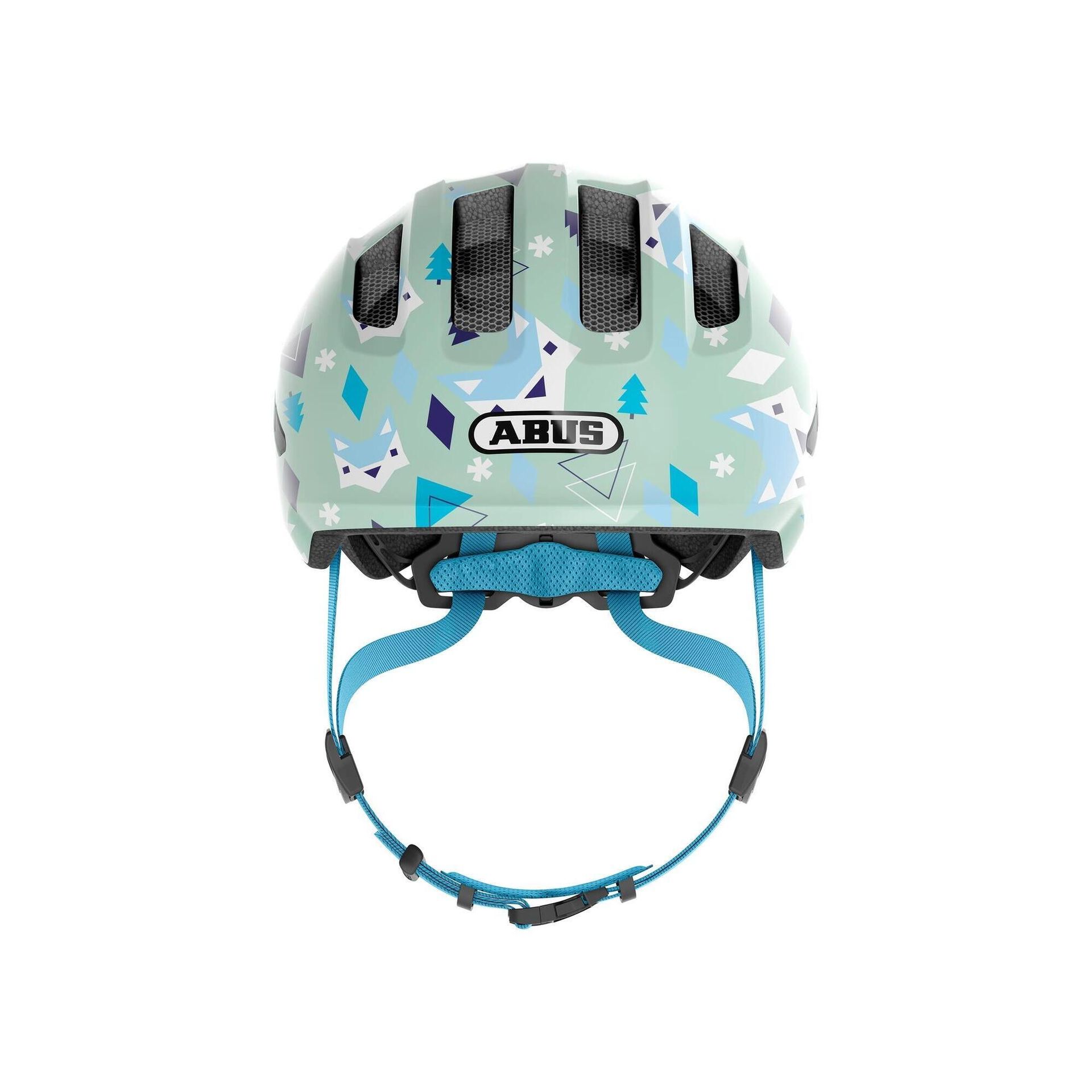 Abus Smiley 3.0 Helmet Kids, zielony S | 45-50cm 2022 Kaski rowerowe 67255