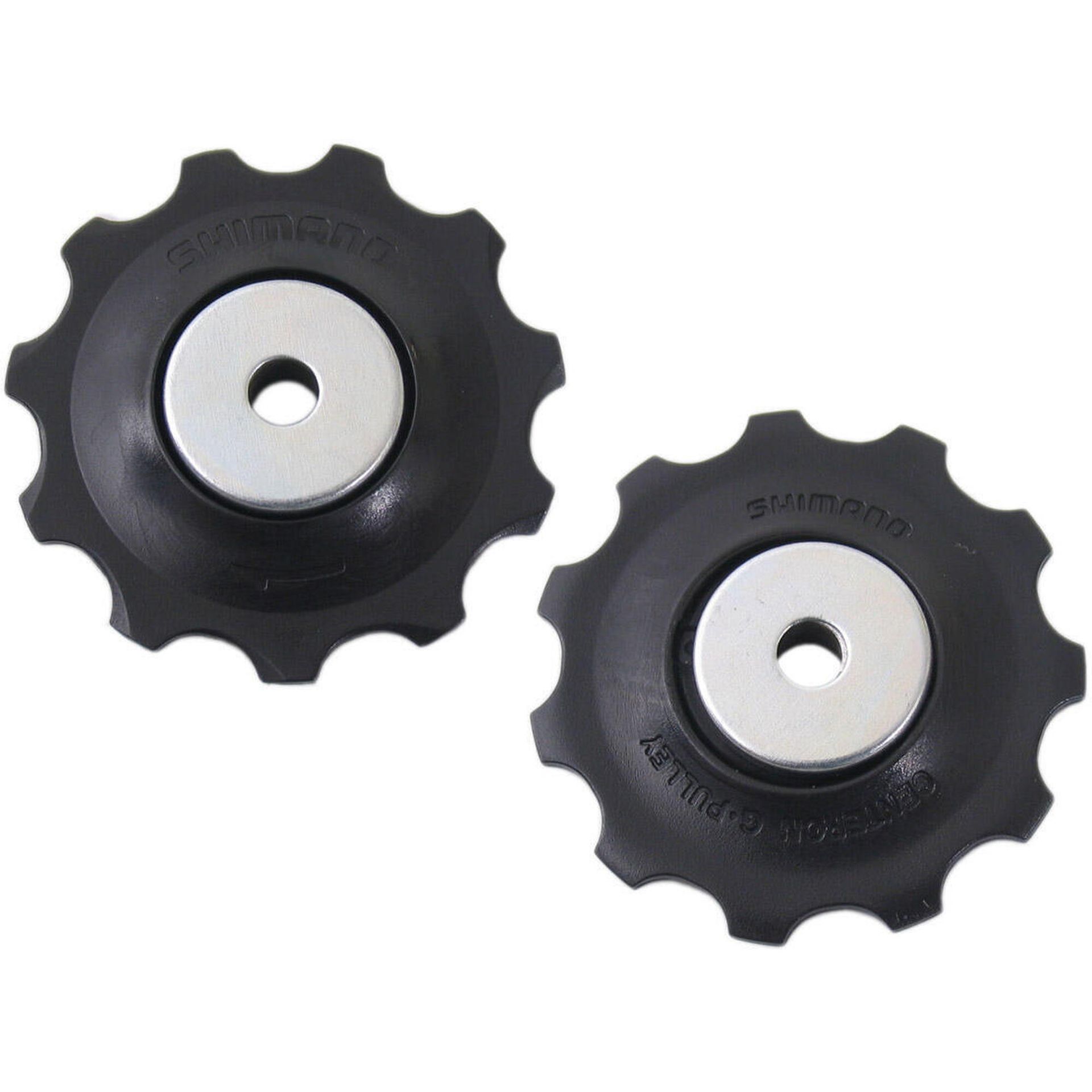 Shimano zestaw zmiany biegów/szczelina na rolkach kpl. RD-m593-/rolki-zestaw kompletny do kabli do RD-m593 Art-Nr. przełączenia. Y-5 X u98030 Y5XU98030