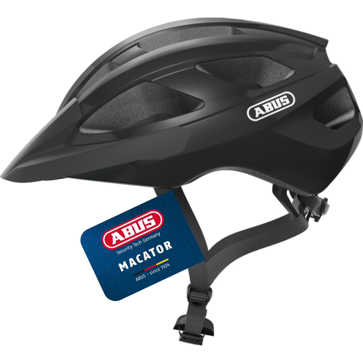 Abus MACATOR kask rowerowy, uniseks, czarny welvet 87214 3