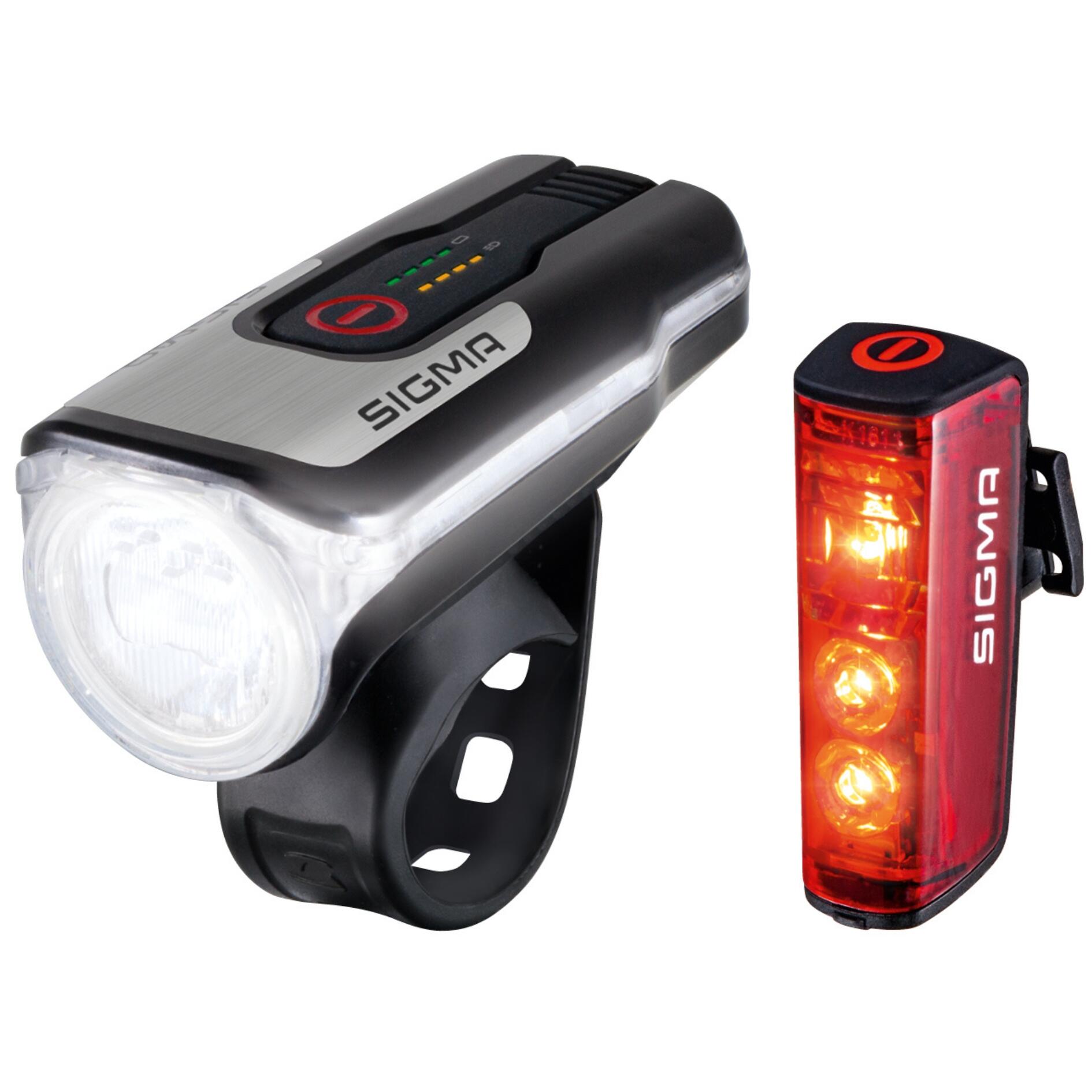 Sigma sport SPORT Aura 80/Blaze Zestaw oświetlenia na USB 2020 Oświetlenie rowerowe - zestawy 4016224178605