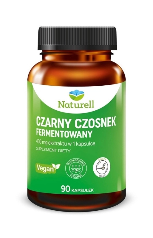 Naturell Czarny czosnek fermentowany, 90 kapsułek