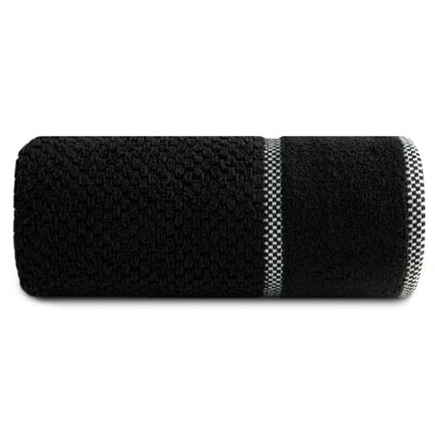 Ręcznik Caleb Czarny 50 x 90 cm