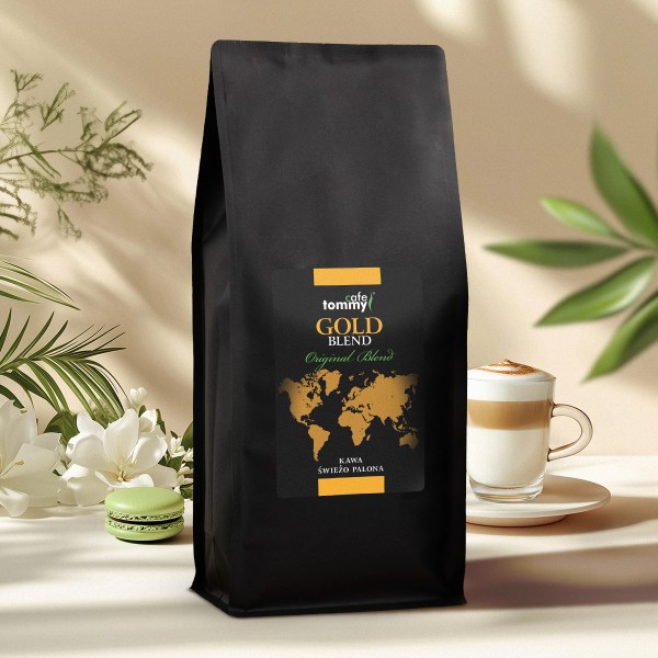 Tommy Cafe Kawa Espresso Gold Blend 1kg KGB1