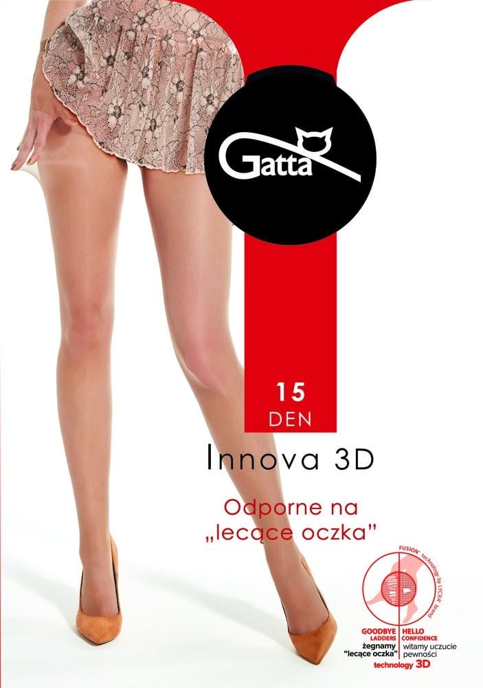 GATTA RAJSTOPY INNOVA 15DEN CZARNY 3